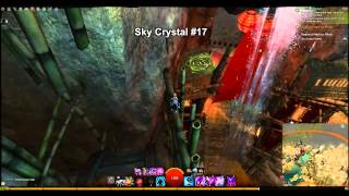 GW2 40 Sky Crystal Locations for Sky Crystal Seeker Achivement [upl. by Dougall]