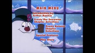 Frosty the Snowman amp Frosty Returns 2002 DVD Main Menu 1 [upl. by Llennoc548]