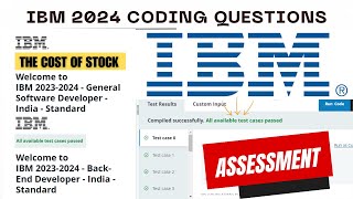 IBM Software amp Backend Developer Coding Assessment 2024  HackerRank [upl. by Carper]