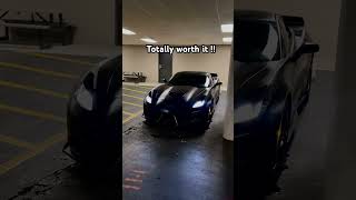 C7 is totally worth automobile caredit photography c7corvette luxurycars funny cartok [upl. by Eugirne]