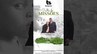 Ao Deus das Missões Ev Lucas e missionária Maria Inês [upl. by Nilyaj]