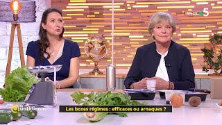 Les boxes régime  efficaces ou arnaques   La Quotidienne [upl. by Alyda]