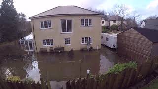 Flooding in Cwmbran and surrounding arears [upl. by Onihc735]