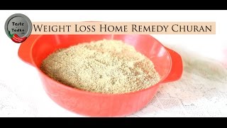 Natural Home Remedy  Weight Loss Churna  Treatment at Home  By Pushpa Nair [upl. by Antipus727]