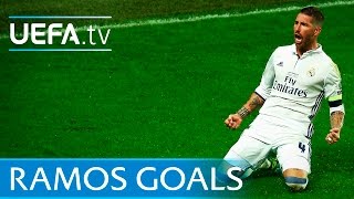 Sergio Ramos 5 memorable goals [upl. by Eecal]