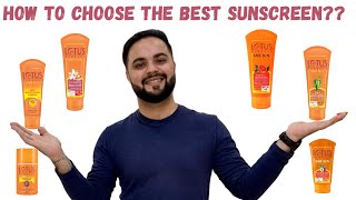 How to Choose the best Sunscreen  Lotus Sunscreen Review [upl. by Vtarj]