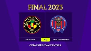 Copa Paulino Alcantara 2023 Final  Kaya FCIloilo vs Davao Aguilas UMak FC [upl. by Hsac]