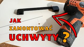 ►Montaż uchwytów do szafek kuchennych  Jak to RÓWNO zrobić samemu DIY Dom za 100 tys 340 [upl. by Aehr838]