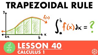 Trapezoidal Rule  Calculus Lesson 40  JK Math [upl. by Monagan815]