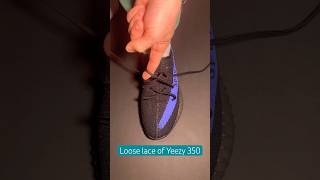 Yeezy lace 350  loose Yeezy lace up yeezy sneakers shoes [upl. by Tserrof]