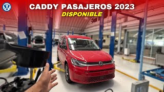 CADDY Pasajeros 2023 Rojo cereza  Disponible [upl. by Ardnnaed]