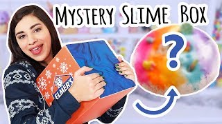 Making Aesthetic Slimes From A Mystery Box  ElmersWhatIf [upl. by Ailekat]