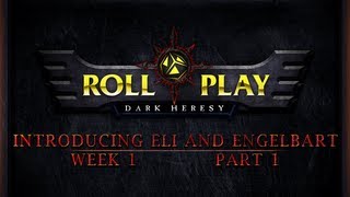 RollPlay Dark Heresy Week 1 Part 1  Warhammer 40K Campaign [upl. by Feldstein694]