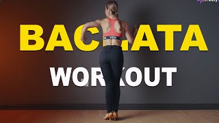 Bachata Dance Work Out  Routine for beginners  Freelydance [upl. by Aleehs]