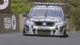 Greg Murphy debuts Holden V6 Twinturbo engine at Mt Panorama ahead of the Bathurst 1000 [upl. by Htir]