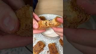 POSTRE de MANZANA en AIR FRYER 🤤 postresaludable [upl. by Itsyrk83]