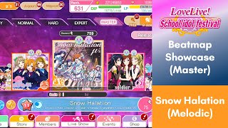 LLSIF Beatmap Showcase  Snow Halation Melodic Master 11 [upl. by Ennoirb]