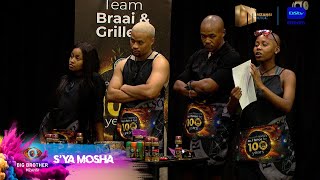 Day 58 Here are the Sya Mosha Braai masters – BBMzansi  S4  Mzansi Magic [upl. by Juliano]