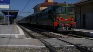 Treno Sulmona  Castel di sangro transiberiana dItalia 2014 [upl. by Euqirne172]