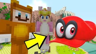 CAPPY IS BACK ODYSSEY  Super Mario Series  Minecraft Switch 262 [upl. by Rafaellle]