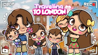 TRAVELING TO LONDON🦜🌷🐾  VOICED🔊  AVATAR WORLD ROLEPLAYS [upl. by Amerak]