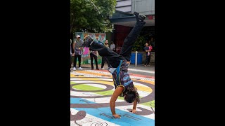 IOP  Australian Breakdance Hip Hop BGirl Scar [upl. by Nnahgaem87]