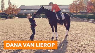 Op stal bij Dana van Lierop  PaardenpraatTV [upl. by Annaira]