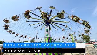 2024 Sandusky County Fair Fremont OH  4K HDR [upl. by Ivel642]