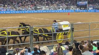 Houston Rodeo 2022  Chuck Wagon Race [upl. by Dunc]