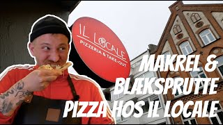 Makrel amp blæksprutte pizza hos Il Locale  Cheferne af fisk  P Clausens Fiskehandel [upl. by Eirot452]