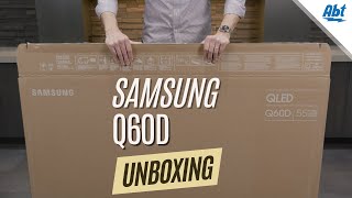 2024 Samsung Q60D Series QLED Unboxing [upl. by Aivizt2]