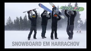 Snowboard em Harrachov  República Checa [upl. by Yvonne]