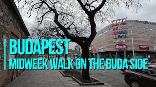 Discover Buda Sides Bustling Streets  Budapest Walking Tour 4K [upl. by Danete951]