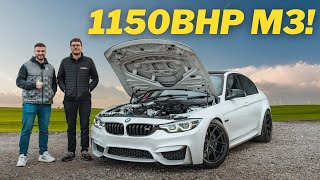 Tom Wrigleys 1150BHP BMW M3  Europes Fastest BMW F80 M3 [upl. by Harriot847]