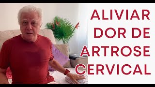 Artrose cervical médico dica aliviar a dor associando o calor e exercícios com toalha [upl. by Ran480]