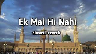 Ek Mai Hi Nahi naat  slowedreverb top 5 naat 2024 [upl. by Krystyna]