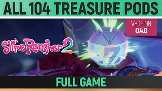 Slime Rancher 2  All 104 Treasure Pods  Full Game 040 [upl. by Koball]