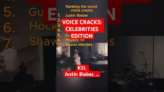 Pt 2 Ranking the worst voice cracks ever voicecrack ksi shorts funny men viralvideo memes [upl. by Kroy]