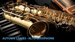 AUTUMN LEAVES  Jazz Saxophone [upl. by Hagai80]