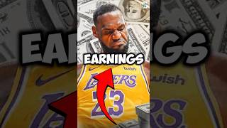 LeBron James Career Earning lebronjames basketball [upl. by Martie]