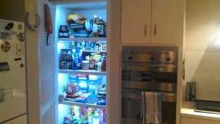 DIY Automatic LED Strip Lights In My Pantry [upl. by Retsae61]