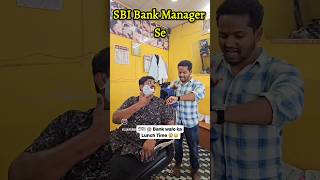 SBI Bank Manager Se Naai Ne Liya Badla😂Funny Comments InstagramFunny Mines [upl. by Antonie]