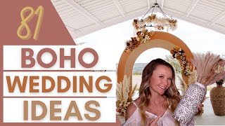 Boho Wedding and Party Idea  How to Style a Boho Wedding or Event [upl. by Zephaniah]