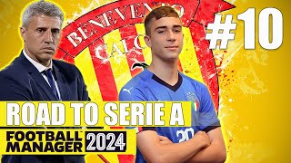 FM24 CARRIERA BENEVENTO 10  ABBIAMO UN FUTURO POTENZIALE CAMPIONE  FOOTBALL MANAGER 2024 [upl. by Notlih]