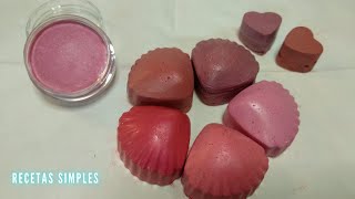 Labial varios tonos  Curso Maquillaje Sólido Natural  video 4  Recetas Simples [upl. by Amin662]