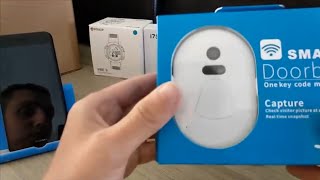 Sonnette de porte avec camérawifi notifications modèle D1 bonus précision notifications Mi Home [upl. by Haroldson]