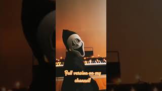 Coraline The Other Father Song coraline piano music creepy halloween cover shorts [upl. by Odranoel299]