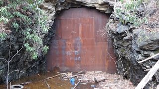 The Abandoned Lansford  Hauto Railroad Tunnel Lansford PA [upl. by Tdnerb]