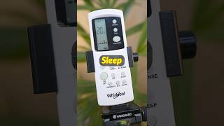 Whirlpool AC Remote Control Guide ❄ Sleep ❄ shorts remotecontrol airconditioner [upl. by Alan744]