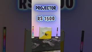 Cheapest Projector at Just ₹1500 📽️  Best Budget Mini Projector🔥shorts projector tech gadgets [upl. by Noscire286]